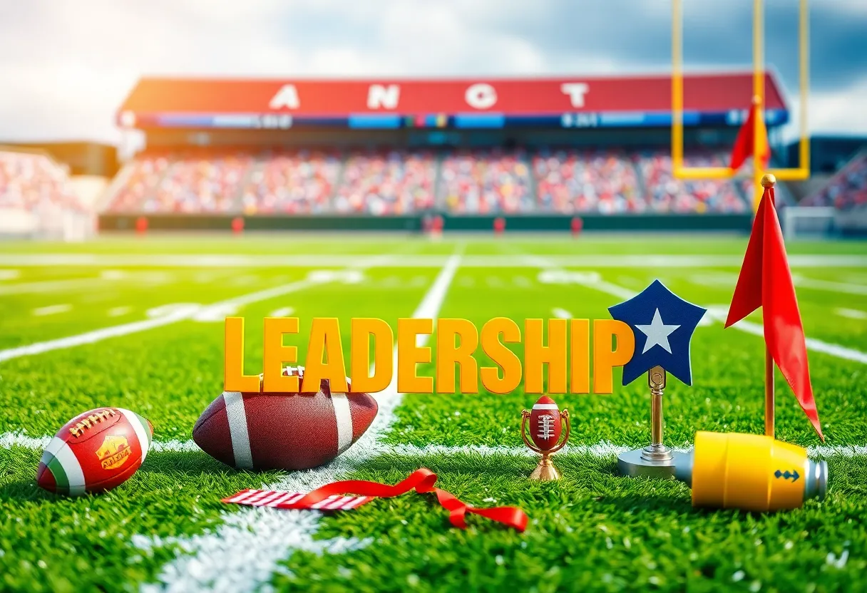 Image depicting the leadership of the Los Angeles Rams in football.