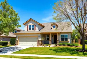 A newly rebuilt home in Altadena reflecting recovery from the Eaton Fire.
