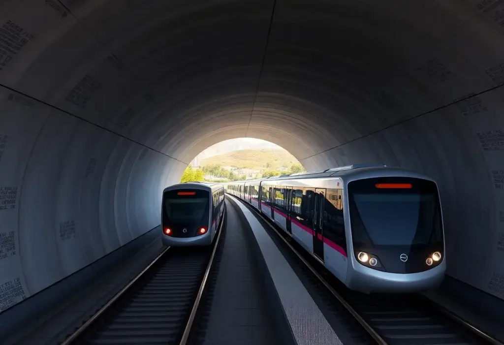 Conceptual tunnel for the Sepulveda Transit Corridor project