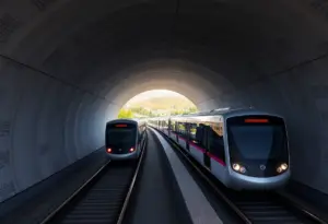 Conceptual tunnel for the Sepulveda Transit Corridor project