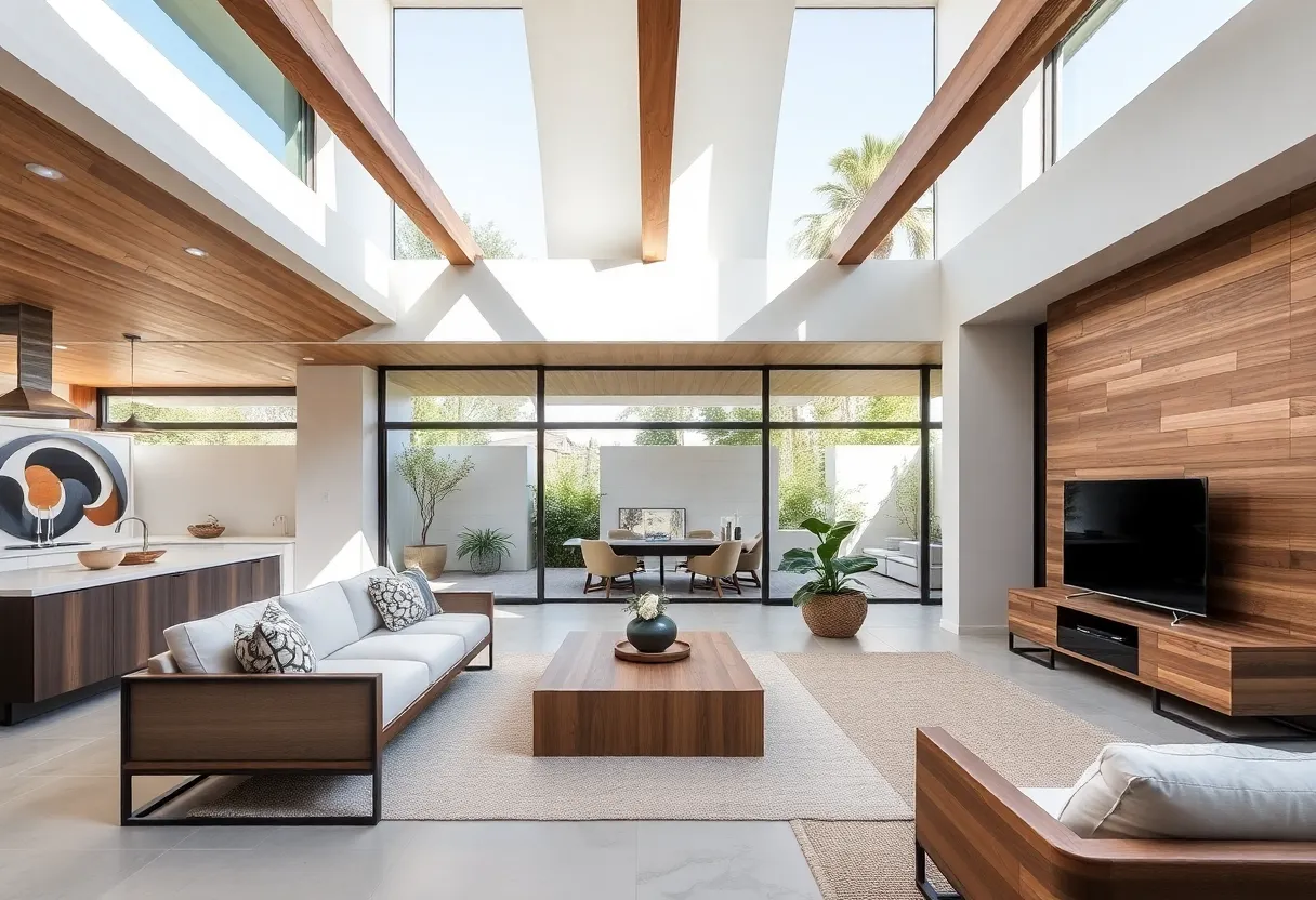 A beautifully renovated Los Angeles home showcasing modern design trends.
