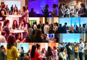 Collage of health events in Los Angeles showcasing diverse activities