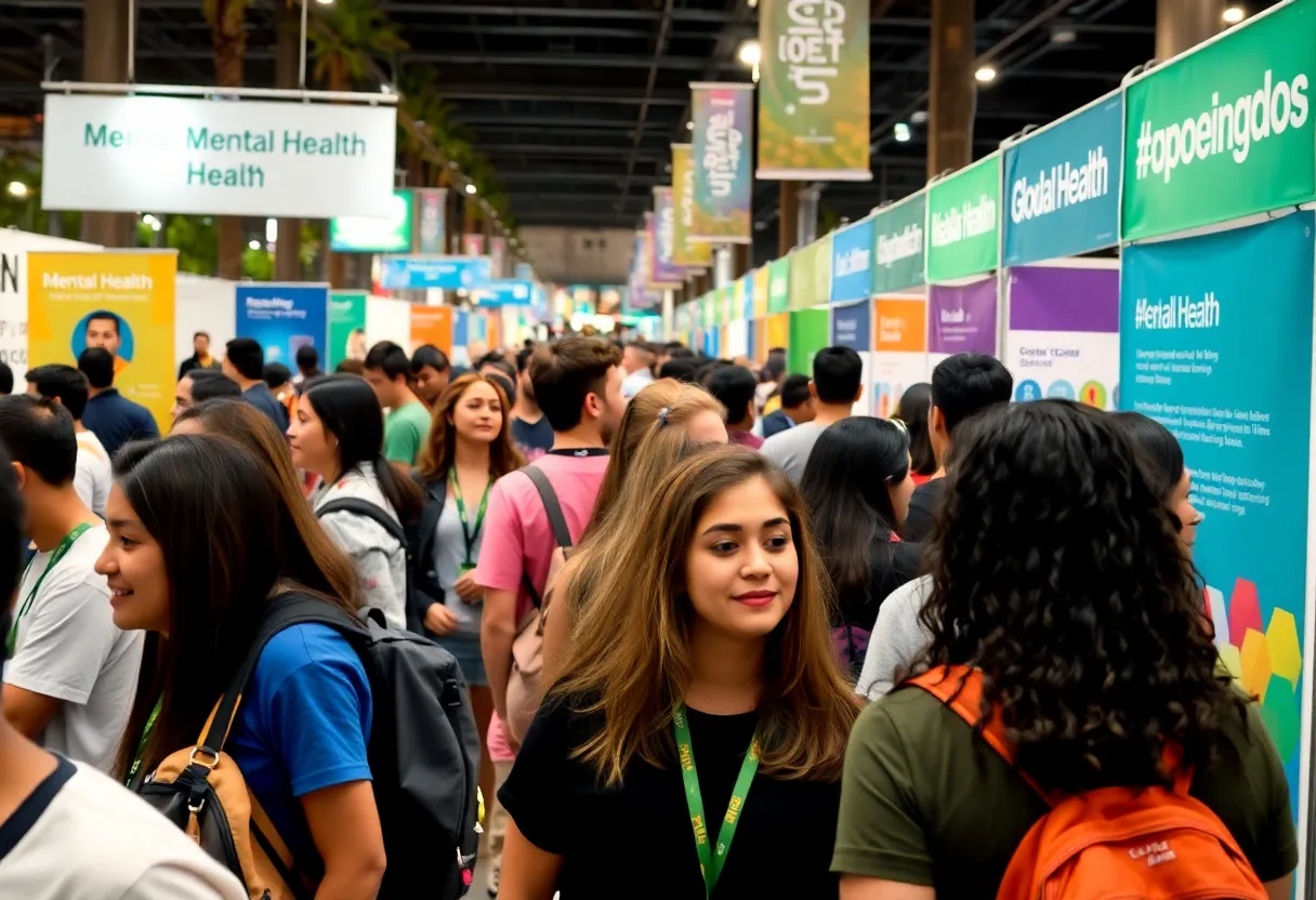 Participants at health events in Los Angeles, March 2026