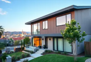 A beautiful house in Los Angeles representing the housing market.